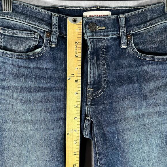 Lucky Brand Jeans Womens 2 / 26 Blue Sweet Straight Low Rise Stretch Denim Pants - Picture 8 of 10